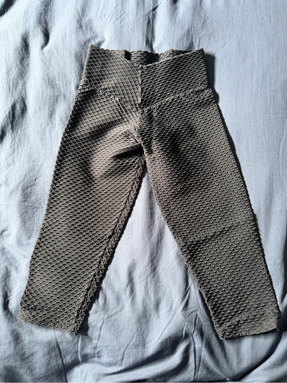 Booty by Brabants croco High-Waist Leggings in black